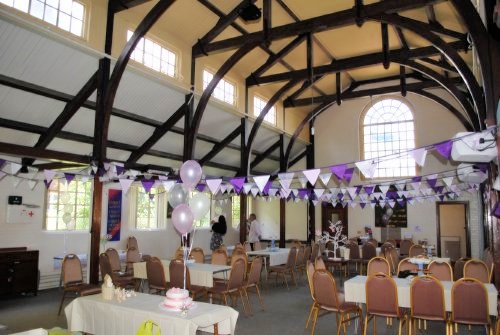 Hall Prepared fro a party