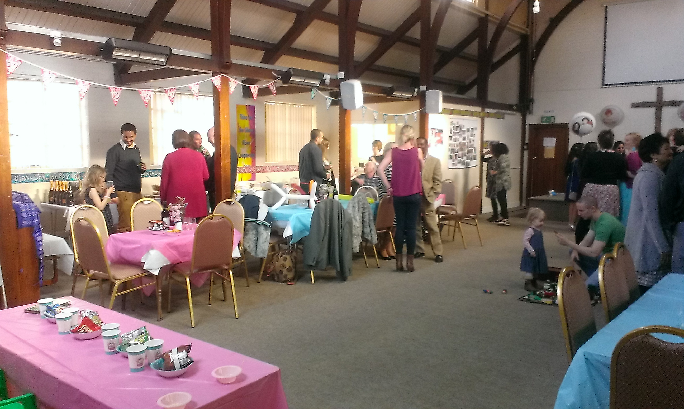 Hall used for social event